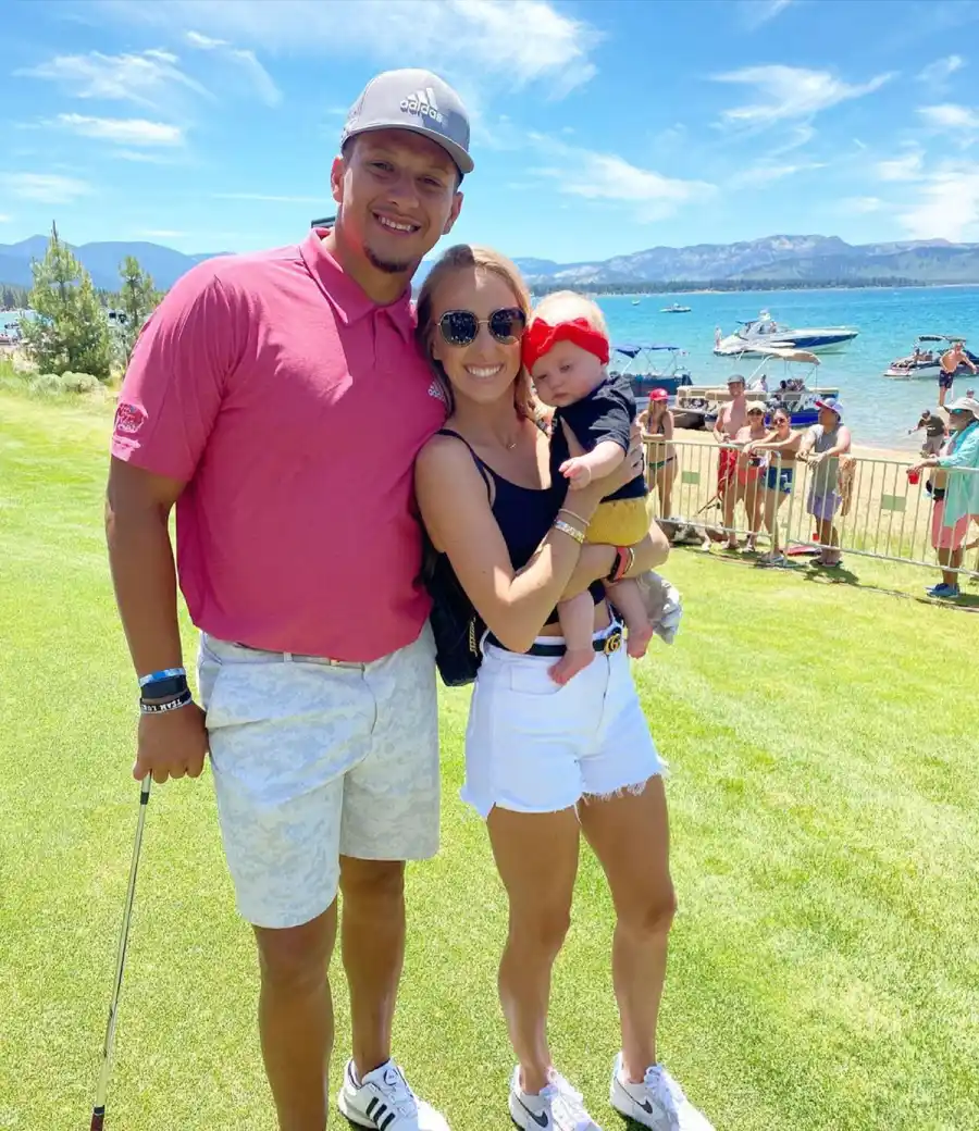 Patrick Mahomes and Brittany Matthews Sterling Golf