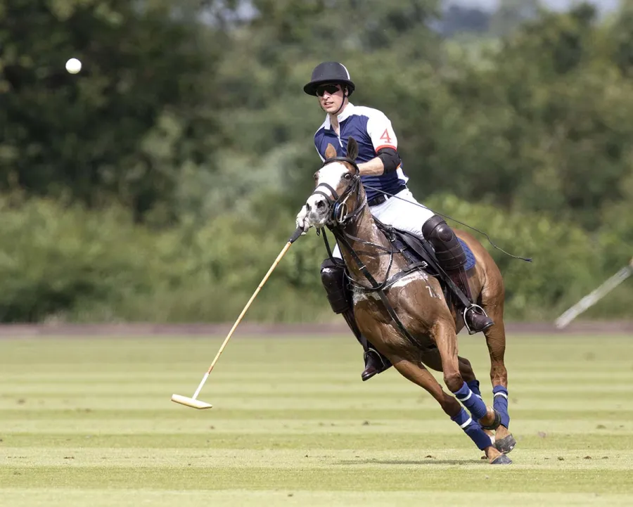 Prince William Returns Polo Duchess Kate Continues Self-Isolate