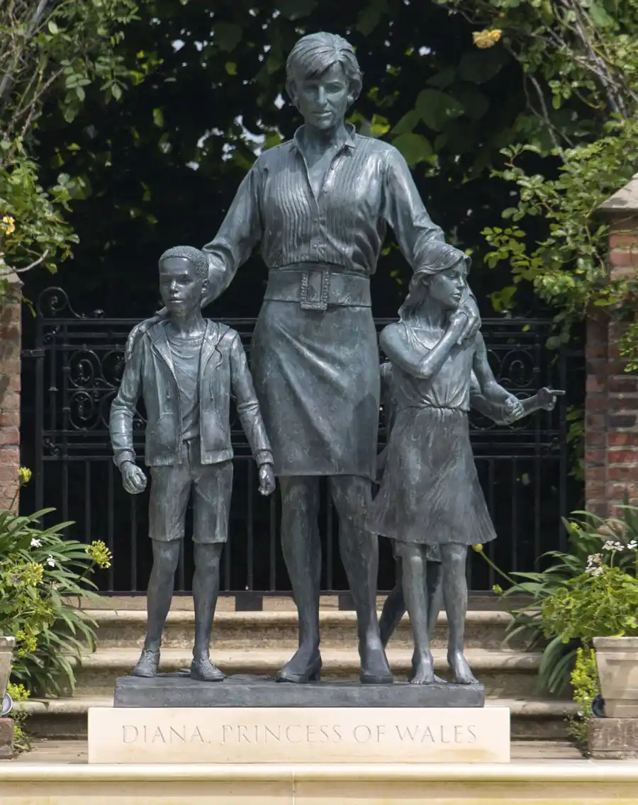 Princess Diana Statue Princess Diana Through the Years