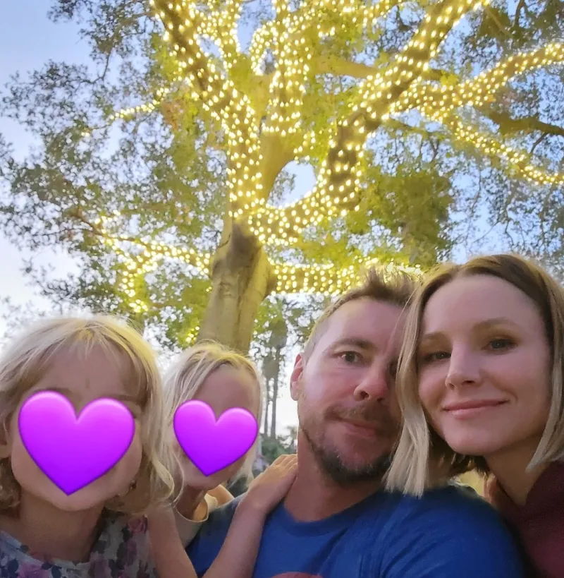 Ryan Hansen Lincoln and Delta Bell Shepard Godparent Kristen Bell Dax Shepard