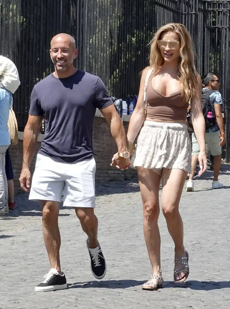 Hand in Hand Selling Sunset Chrishell Stause Jason Oppenheim Visit Colosseum