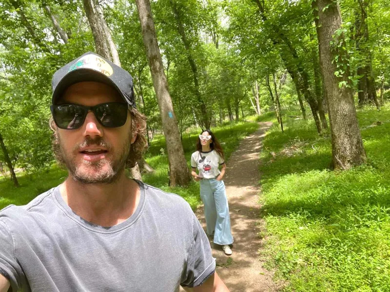 Sex Life Stars Sarah Shahi Adam Demos Are Cutest Couple IRL Pics