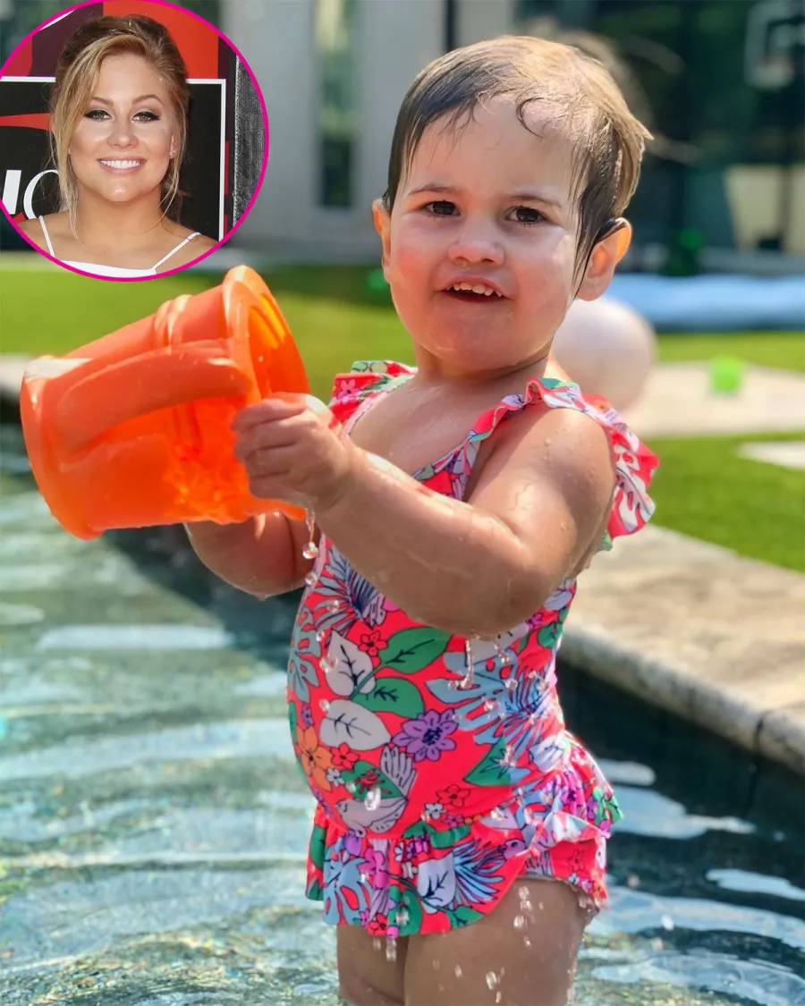 Shawn Johnson Drew Hazel 2021 Pool Pics 2