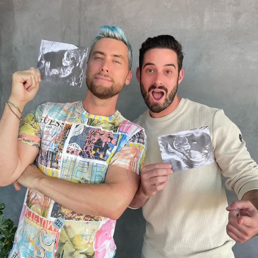Sneak Peek! Lance Bass and More Stars Share Ultrasound Pics