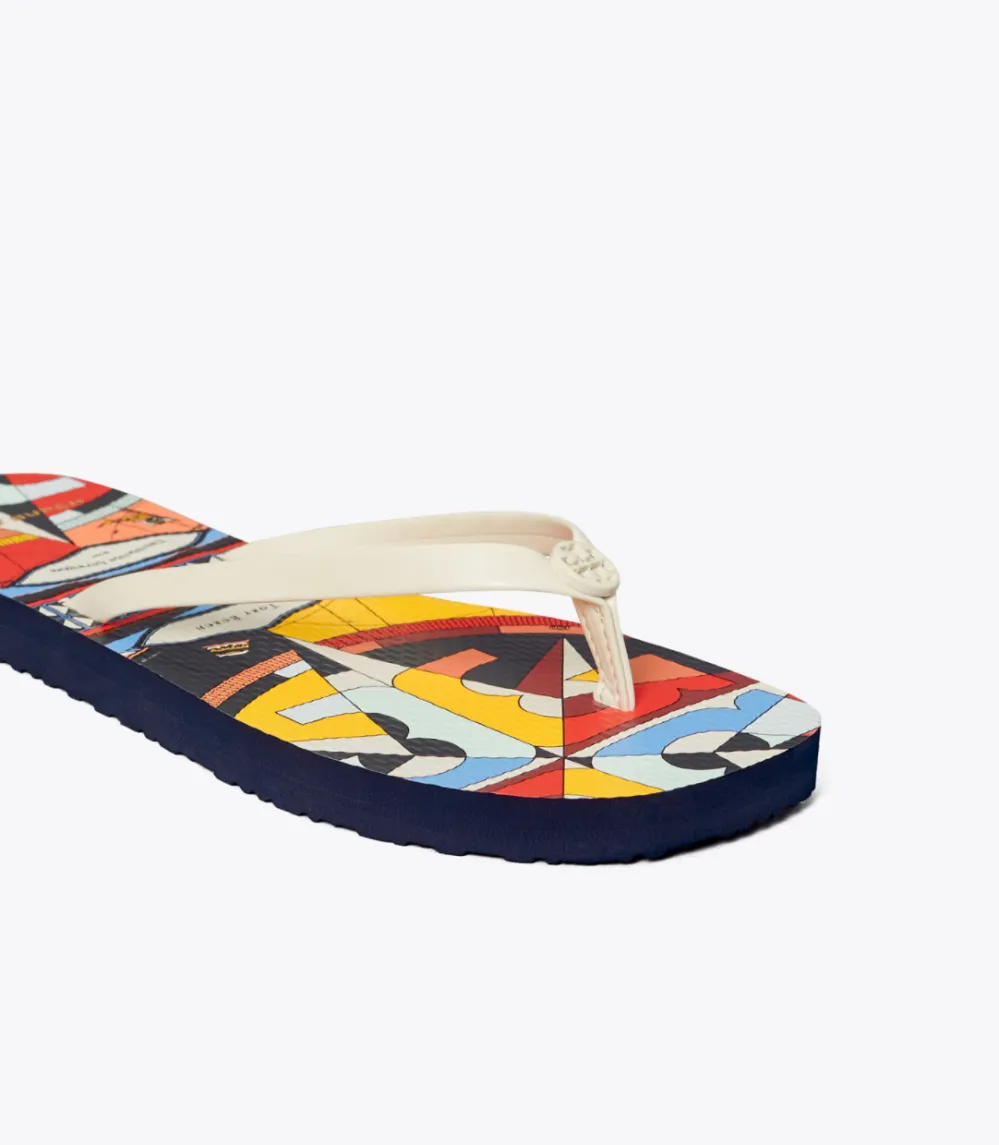 Square-Toe Flip-Flop