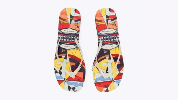 Square-Toe Flip-Flop