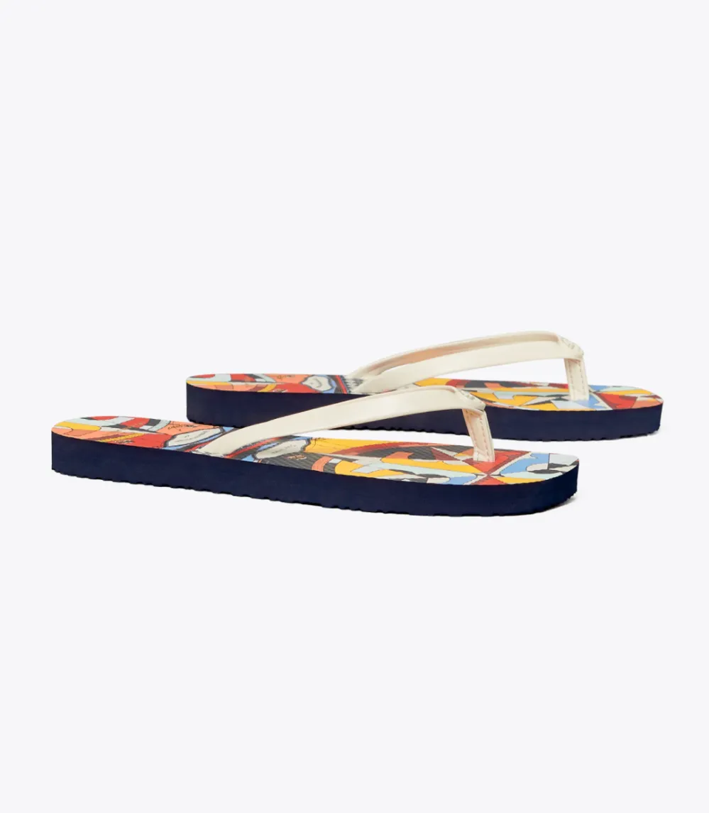 Square-Toe Flip-Flop