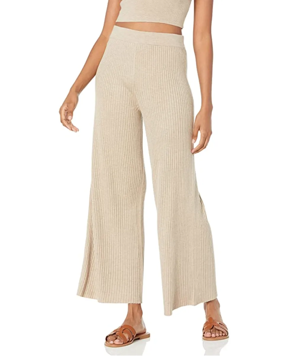 The Drop Women's Catalina Pull-On Rib Sweater Pant