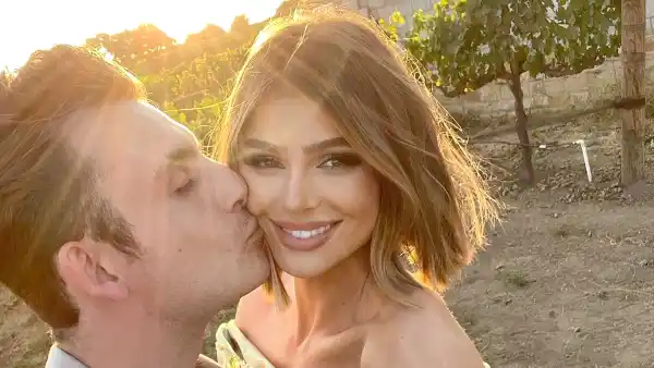 Raquel Leviss James Kennedy Vanderpump Rules Cast Wraps Season 9 With James Kennedy Raquel Leviss Engagement Party