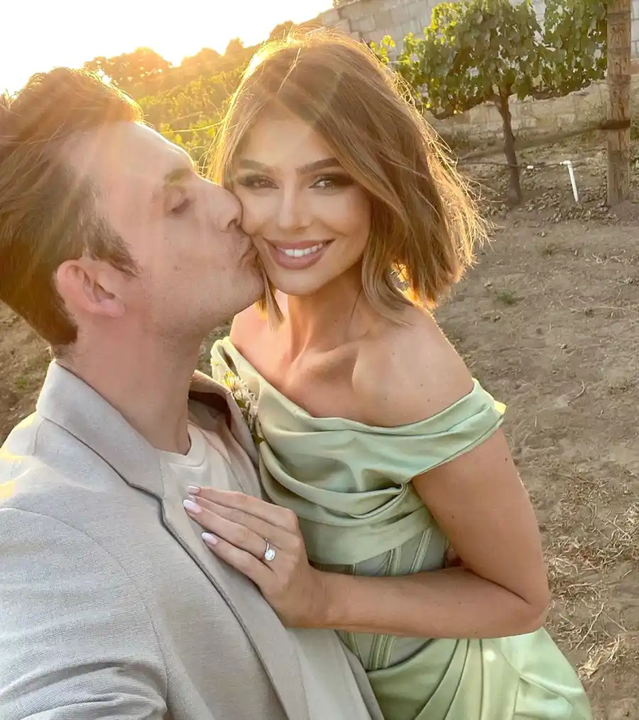 Raquel Leviss James Kennedy Vanderpump Rules Cast Wraps Season 9 With James Kennedy Raquel Leviss Engagement Party