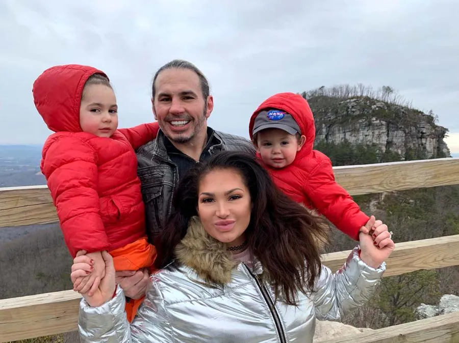 WWEs Matt Hardy Rebecca Hardys Family Photos Over Years