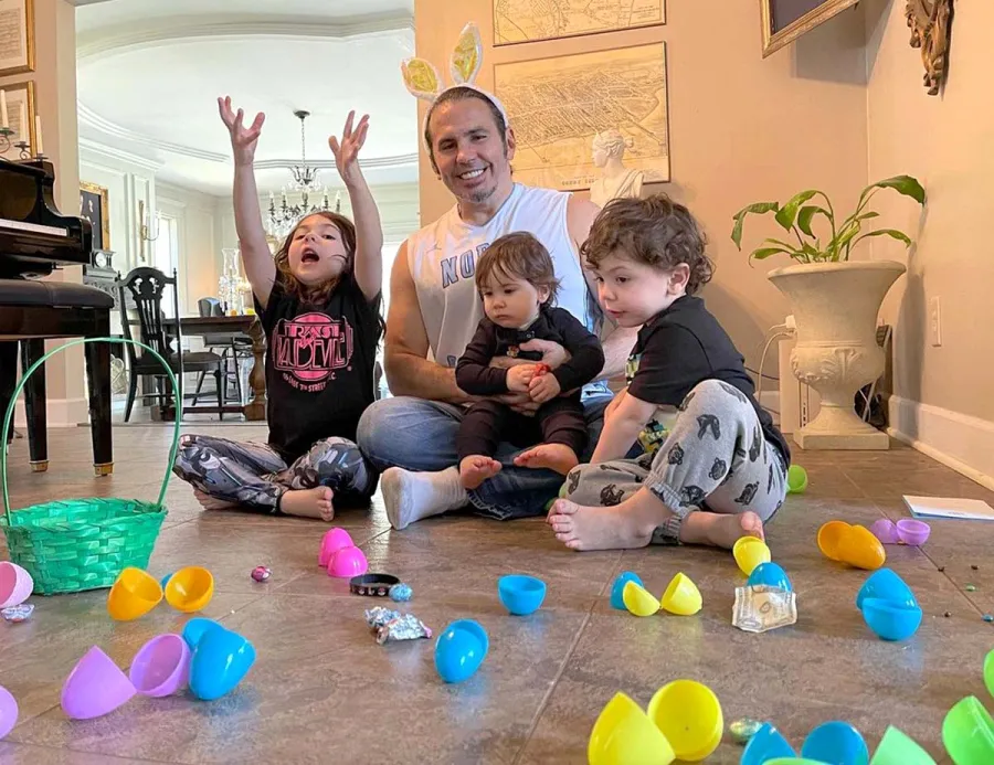 WWEs Matt Hardy Rebecca Hardys Family Photos Over Years