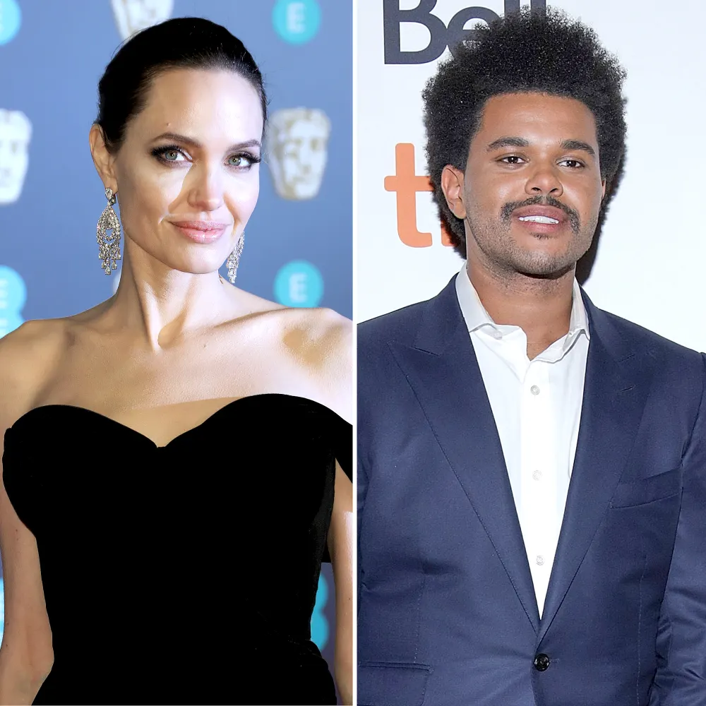 Whats Really Going With Angelina Jolie The Weeknd