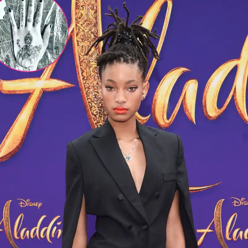 Willow Smith Gets Most Beautiful Hindu Design Inked Her Hand