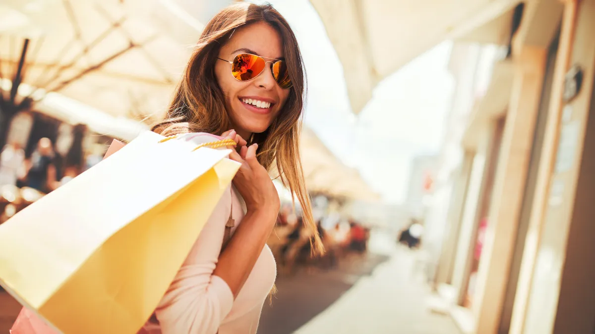 Woman-Shopping-Stock-Photo