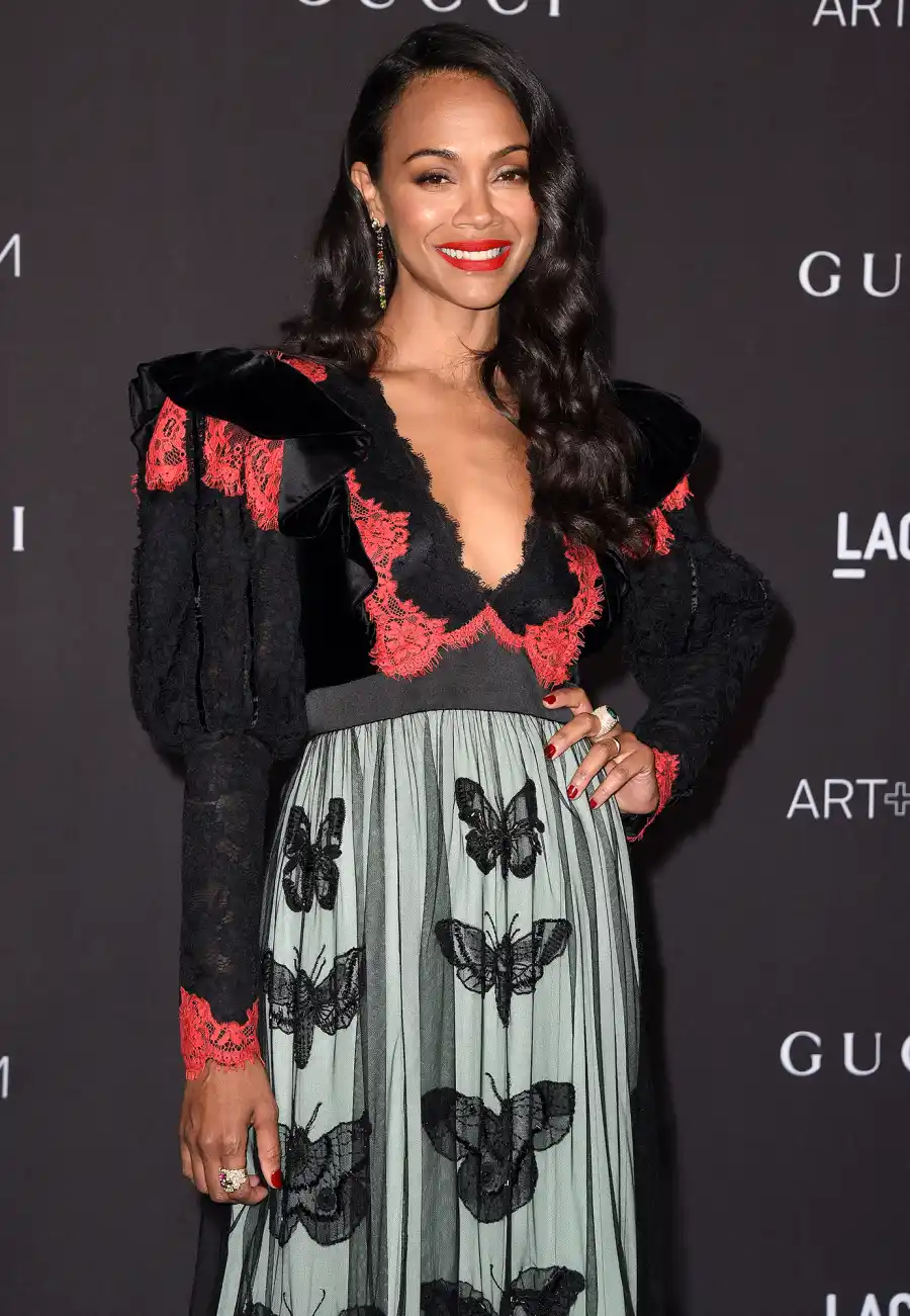 Zoe Saldana Marvel Stars Dating History