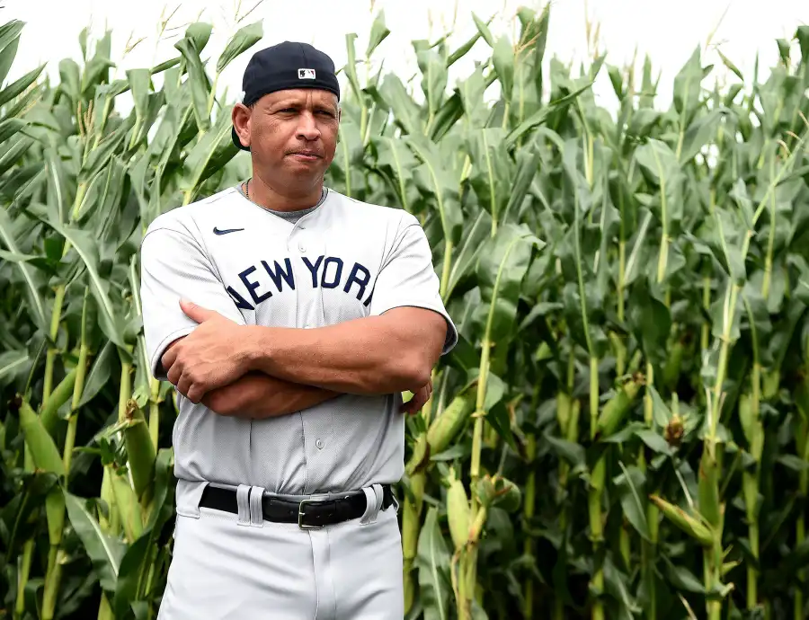 Alex Rodriguez Returns to His Baseball Roots Ahead of Real-Life 'Field of Dreams' Game