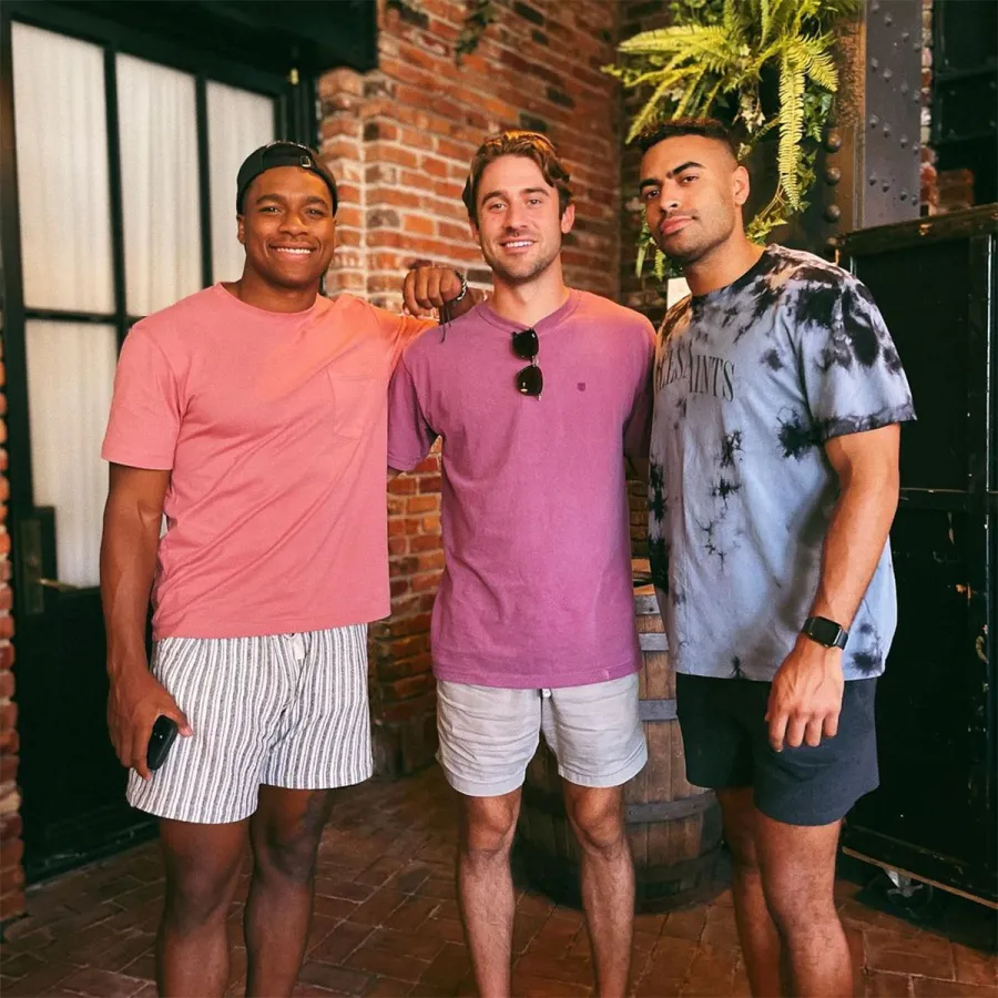 Andrew Spencer, Greg Grippo and Justin Glaze Bachelor Nation