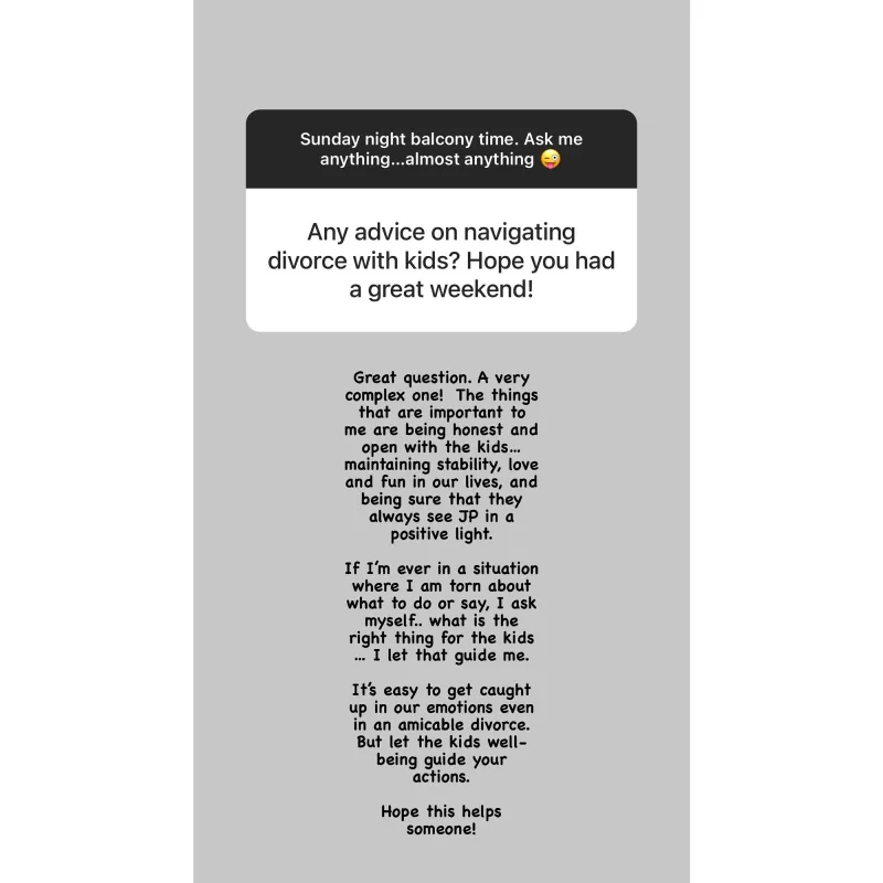 Ashley Hebert Describes Post-Divorce Life After J.P. Rosenbaum Split: Coparenting, Dating and More