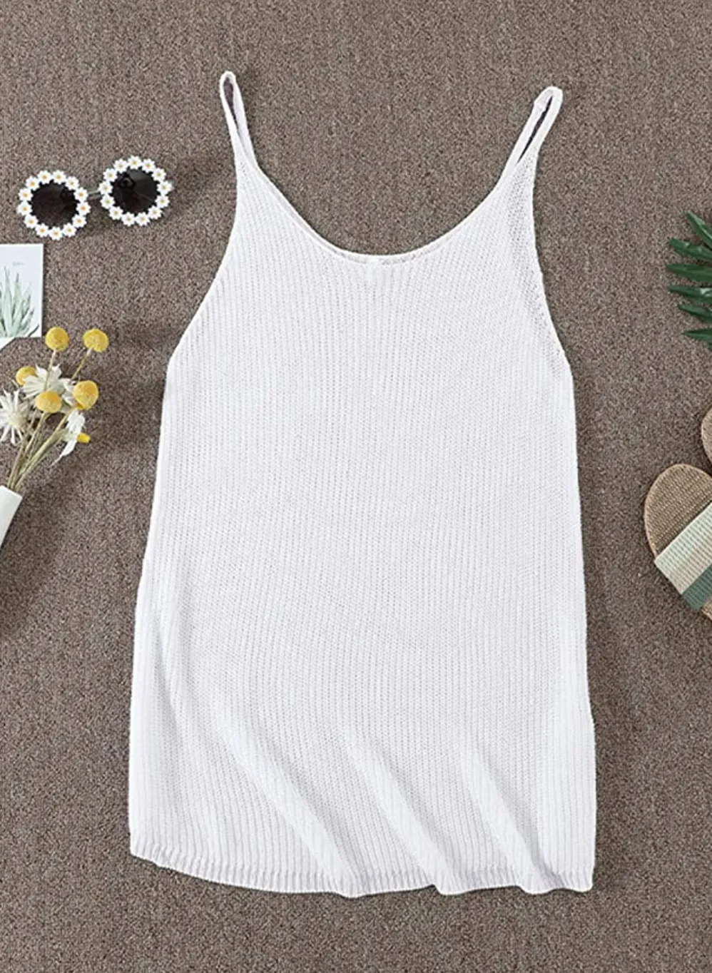 BLENCOT Women's Casual Knit Tank Top
