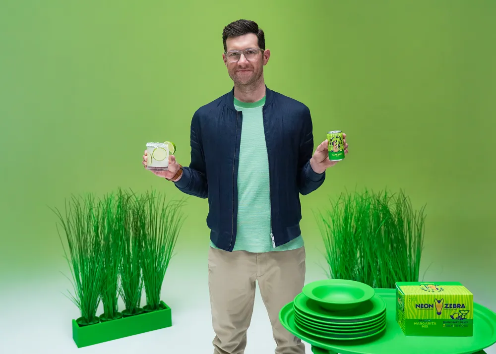 Billy Eichner No Idea Colton Underwood Sexuality Neon Zebra