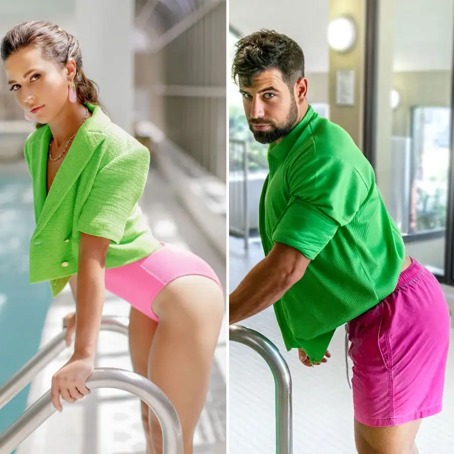 Blake Moynes Trolls Fiancee Katie Thurston by Recreating Steamy Photo Shoot