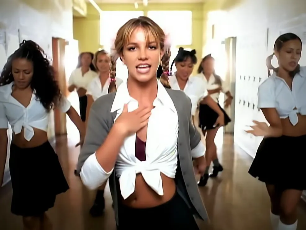 Britney Spears&rsquo; White Collared Shirt Is Giving Us Major &lsquo;Baby One More Time&rsquo; Vibes: Pic