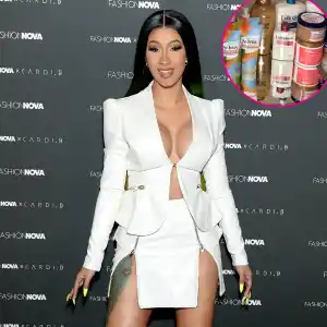 Cardi B Extensive Drugstore Shower Lineup