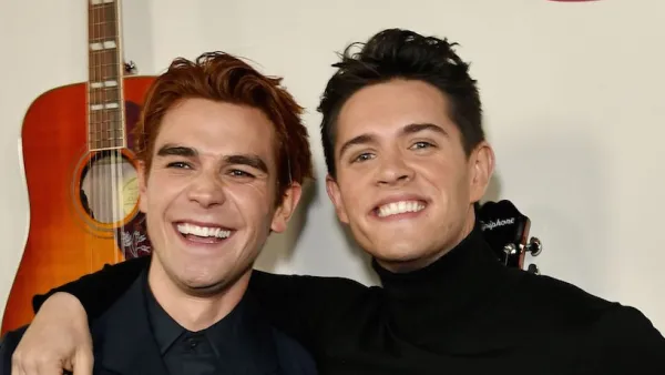 Casey Cott Says 'Riverdale' Costar KJ Apa Is 'Excited' to Become a Father Promo