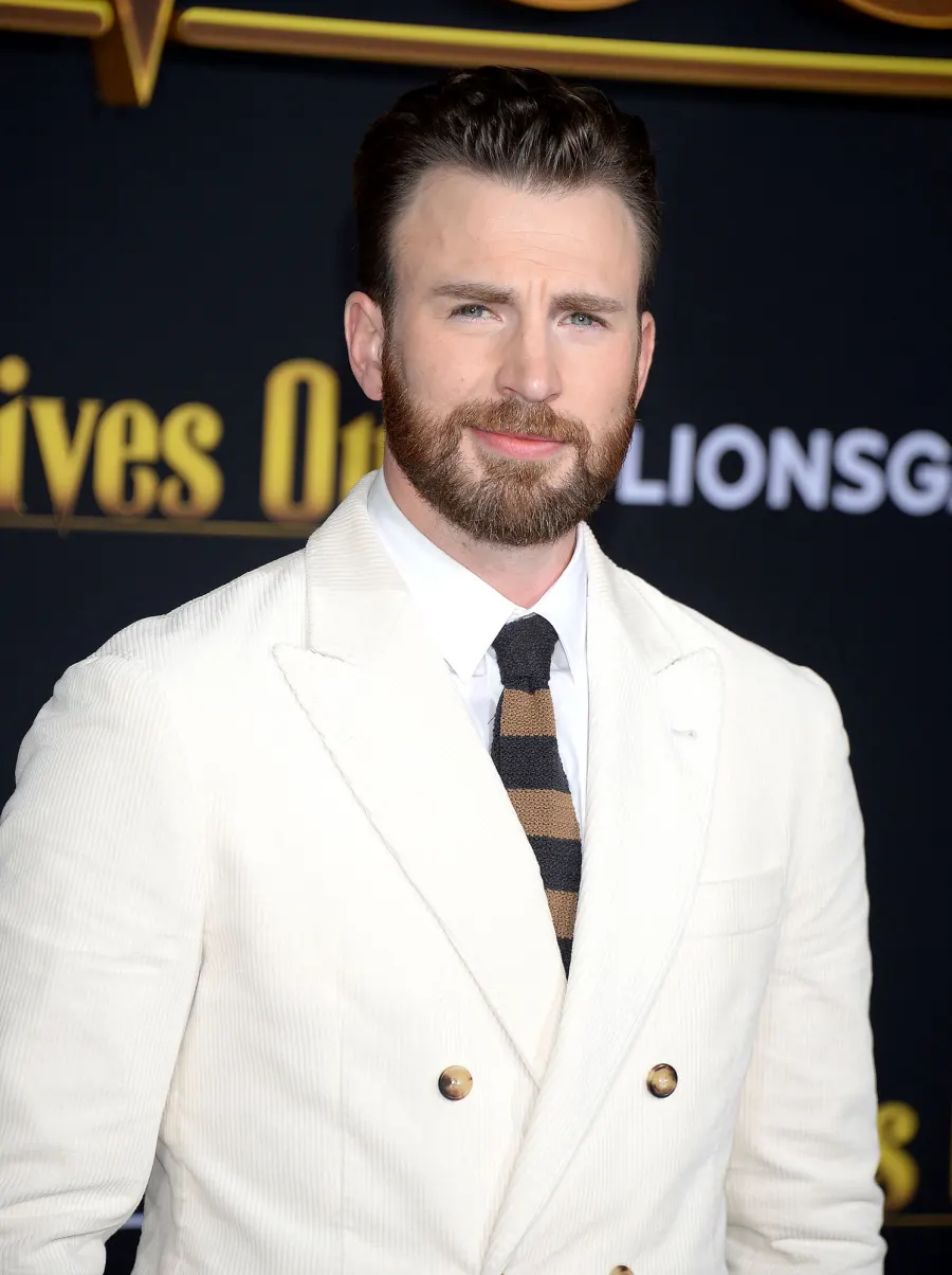 Chris Evans Shower Habits