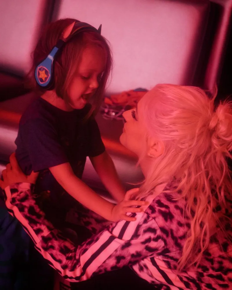 Christina Aguilera and Jordan Bratmans Family Album With Kids Working Mom