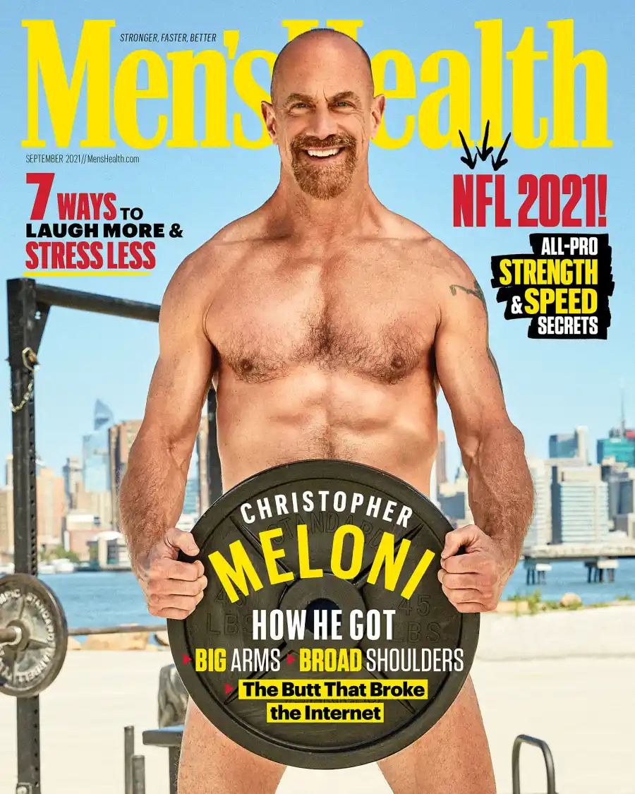 Christopher Meloni Covers Mens Health September Issue