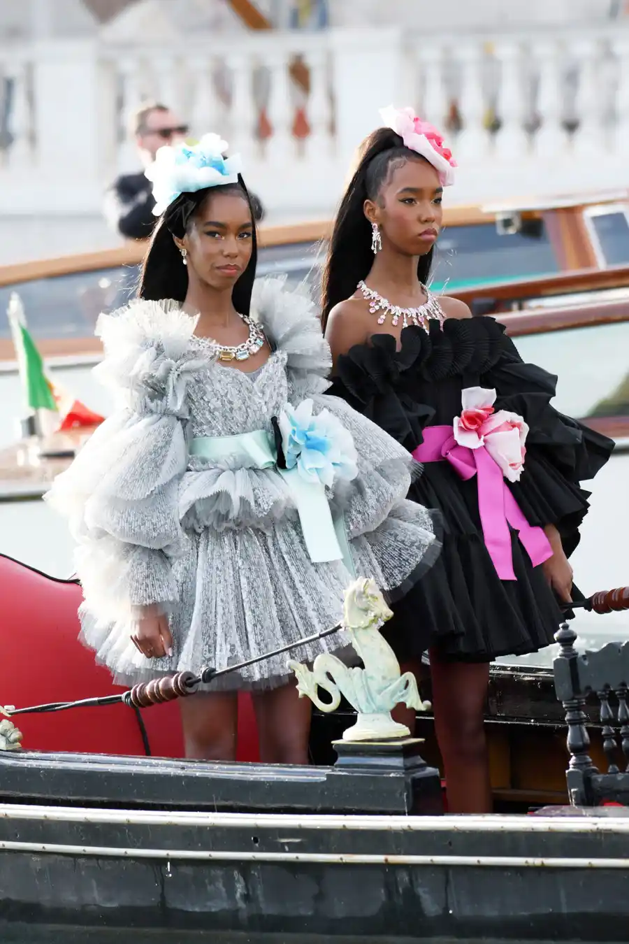 D'Lila Star Combs and Jessie James Decker Combs Over-the-Top Looks Stars Wore to the Dolce Gabbana Show