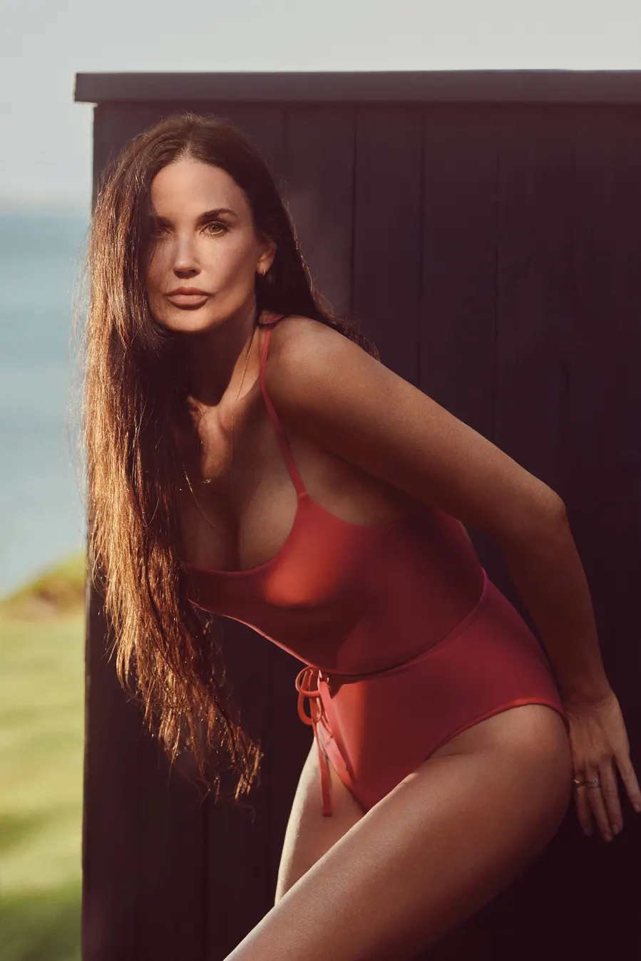 Demi Moore, 58, Ushers in ‘Red Hot Summer’ in Sexy Andie One-Piece