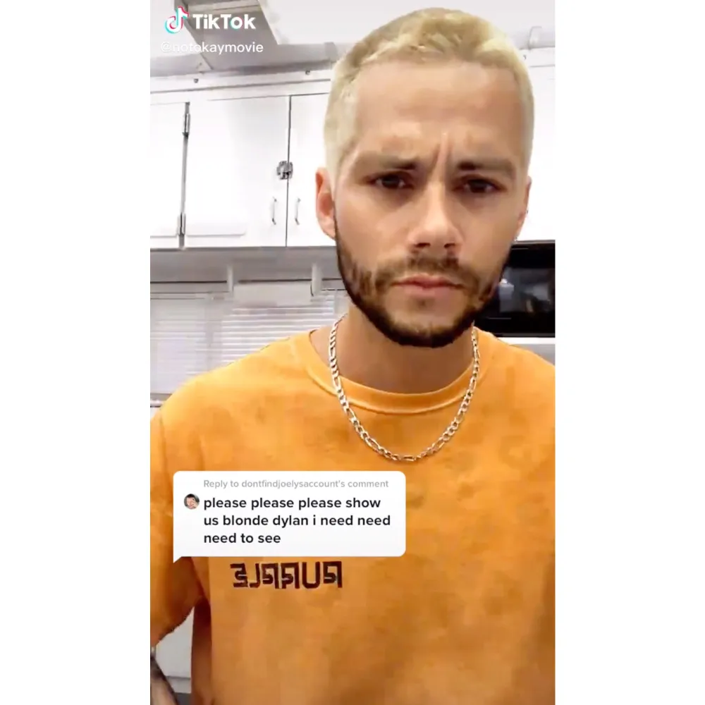 Dylan OBrien Is Completely Unrecognizable With Blonde Buzz Cut