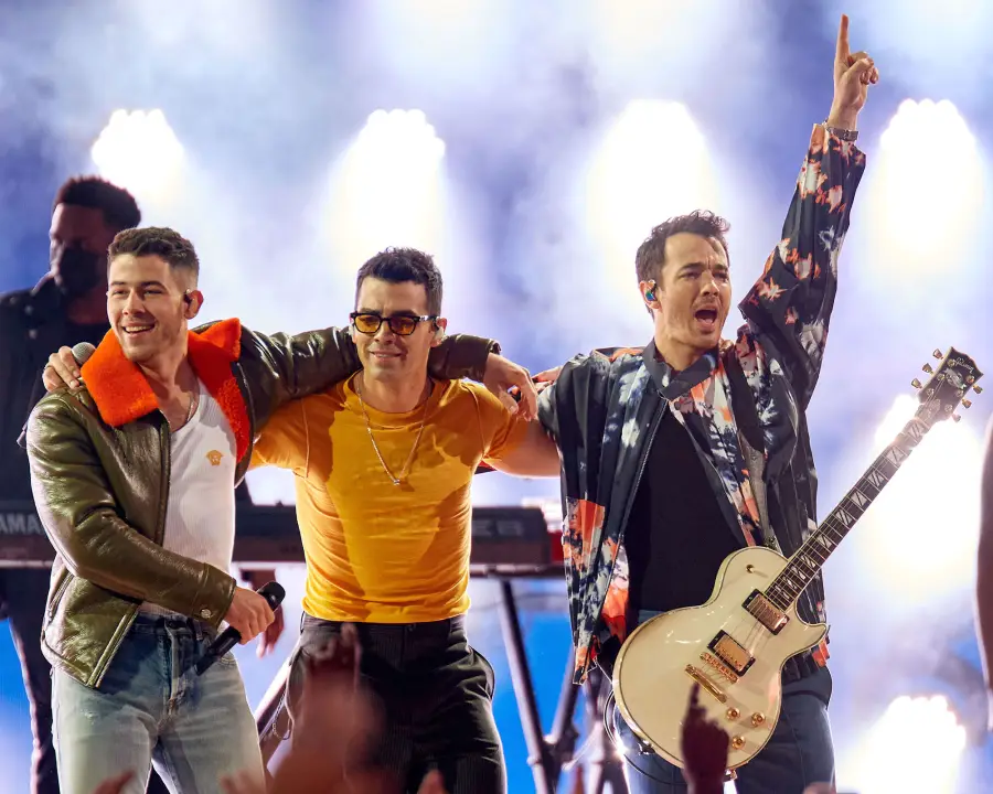 Feeling Cool Nick Jonas, Joe Jonas and Kevin Jonas Billboard Music Awards 2021 Joe Jonas Hotness Evolution
