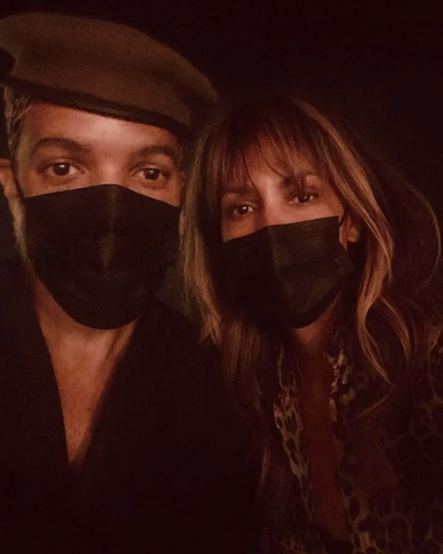 Halle Berry Van Hunt Relationship Timeline Selfie Masks