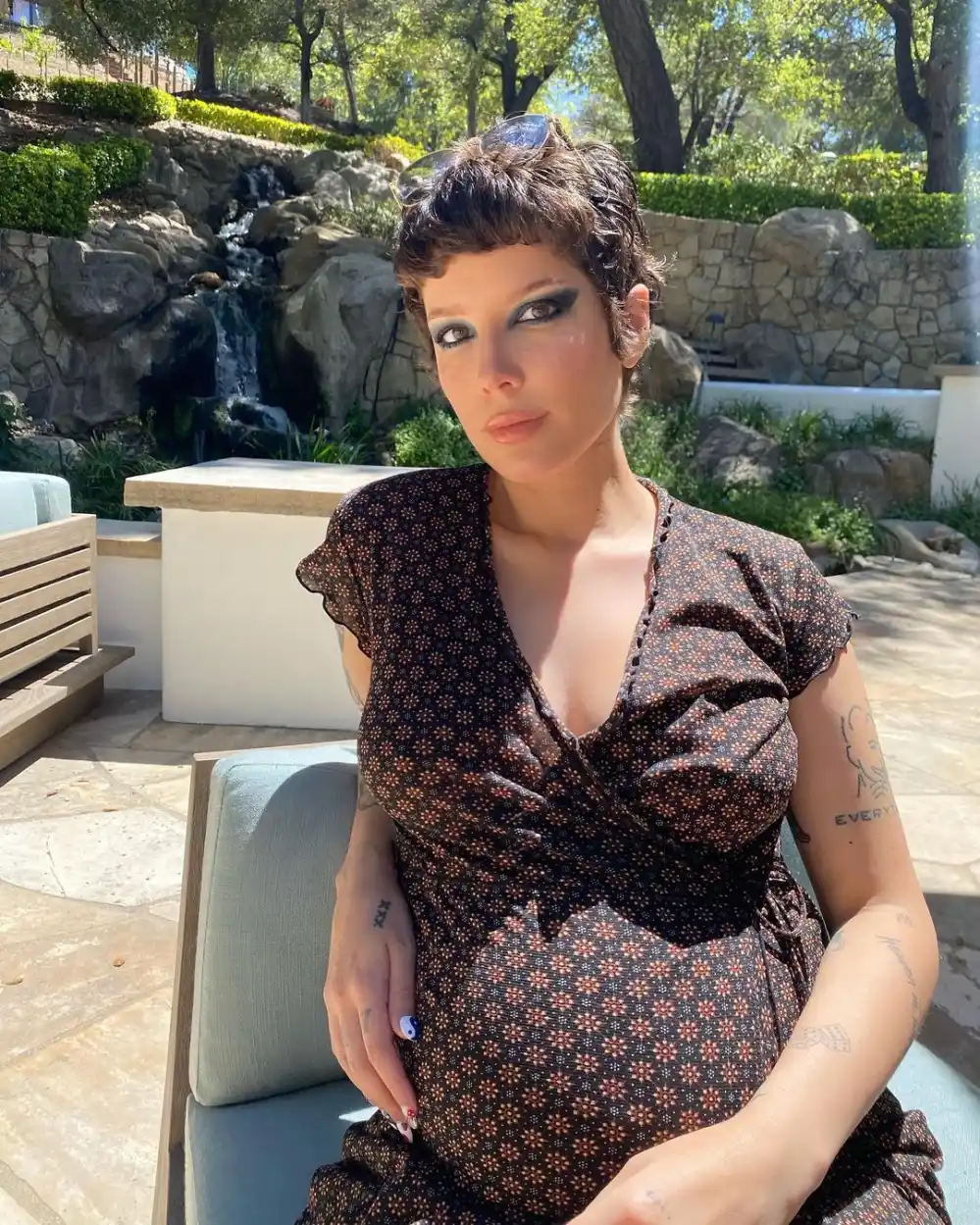 Halsey Breast-Feeds Their 3-Week-Old Child Ender in Sweet Shot Promo