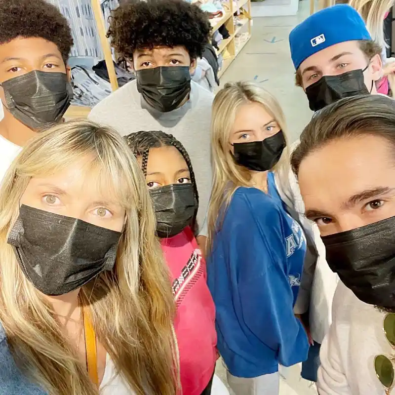 Heidi Klum Photos With Her Seal 4 Kids Family Album