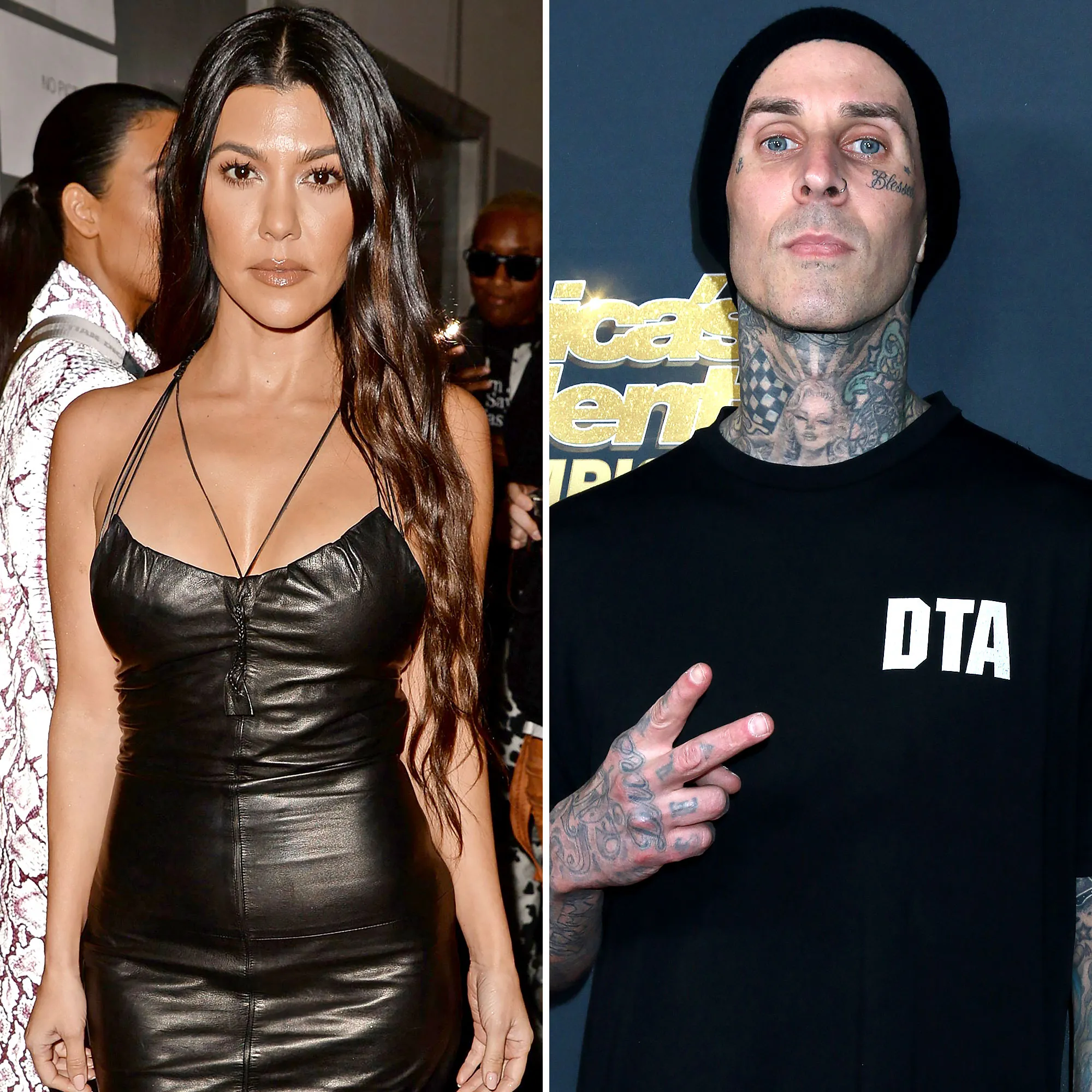 How Kourtney Kardashian Helped Travis Barker 'Overcome' His Fear of Flying