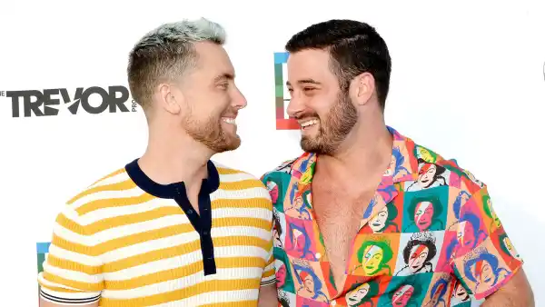 How Lance Bass Michael Turchin Bonded Amid Fertility Struggles Yellow Stripes