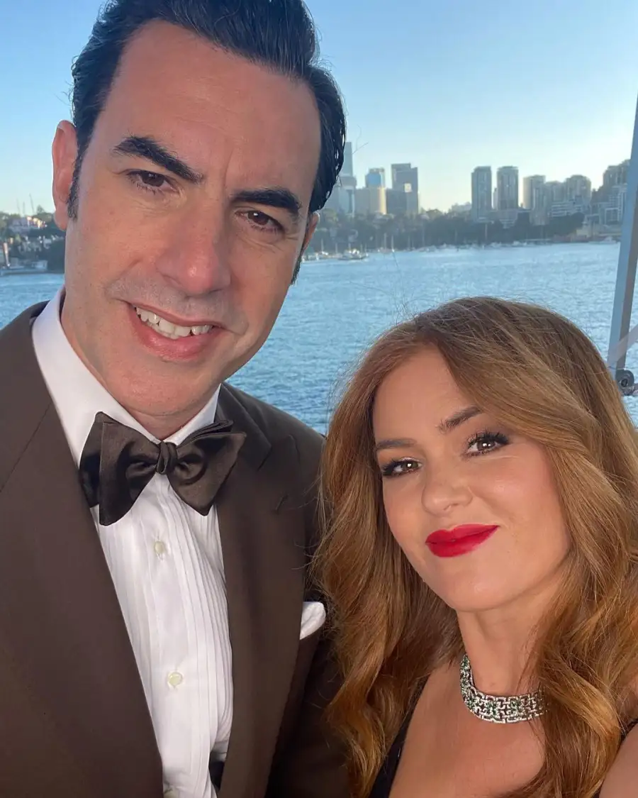 Isla Fisher and Sacha Baron Cohen's Relationship Timeline