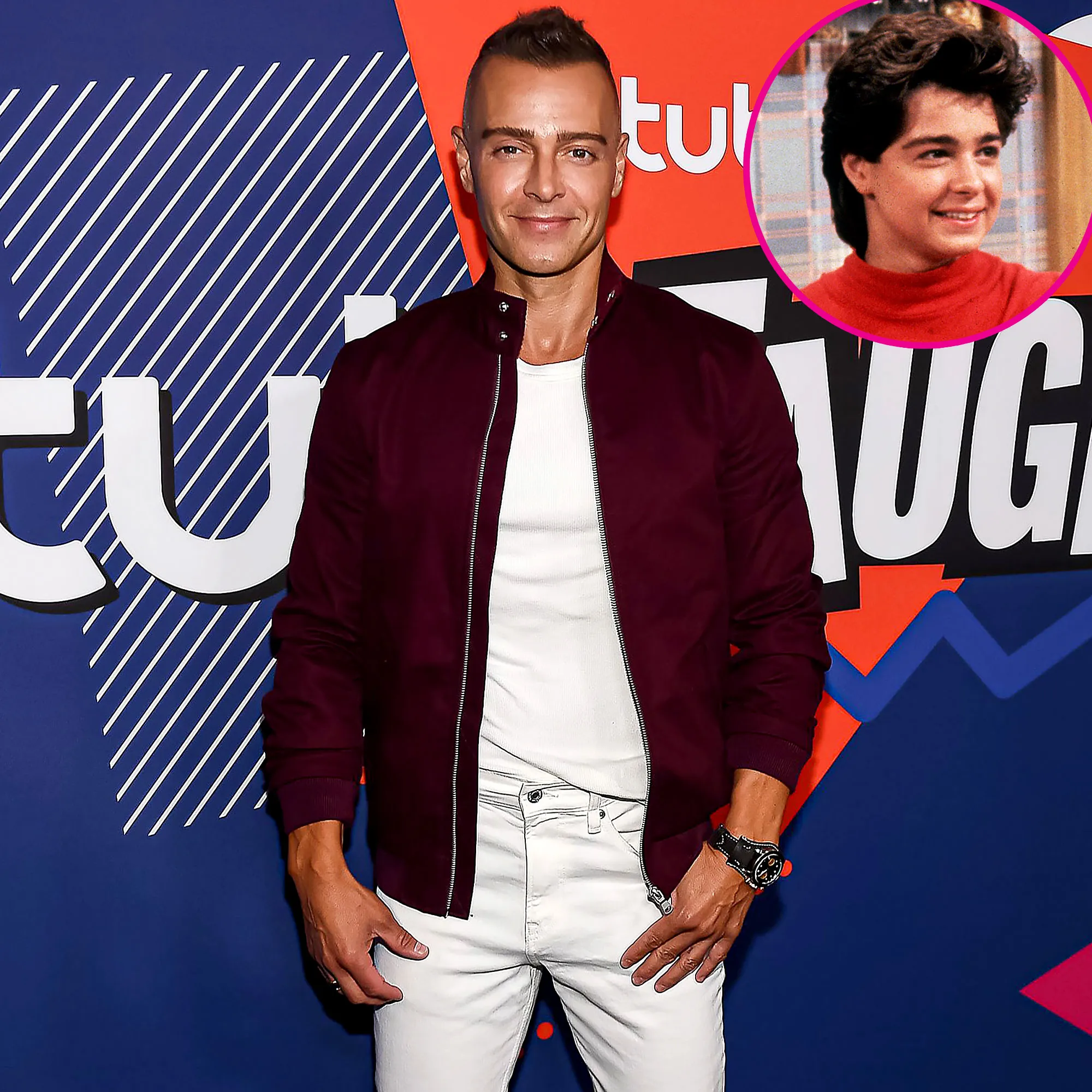 Joey Lawerence Says There Have Been 'Several Talks' About a 'Blossom' Reboot red jacket