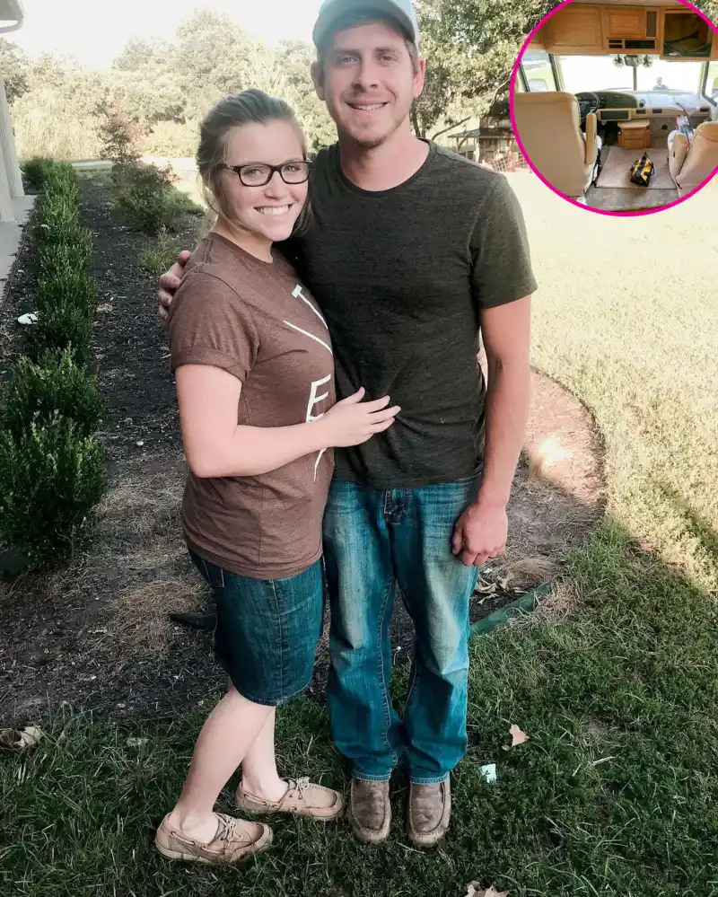 Joy-Anna Duggar and Austin Forsyth Renovate 2001 RV