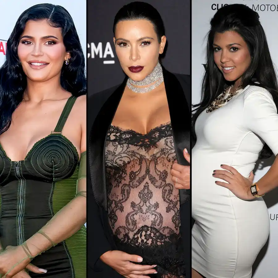 Kardashian-Jenner Sisters’ Baby Bump Album: Pregnancy Pics Over the Years
