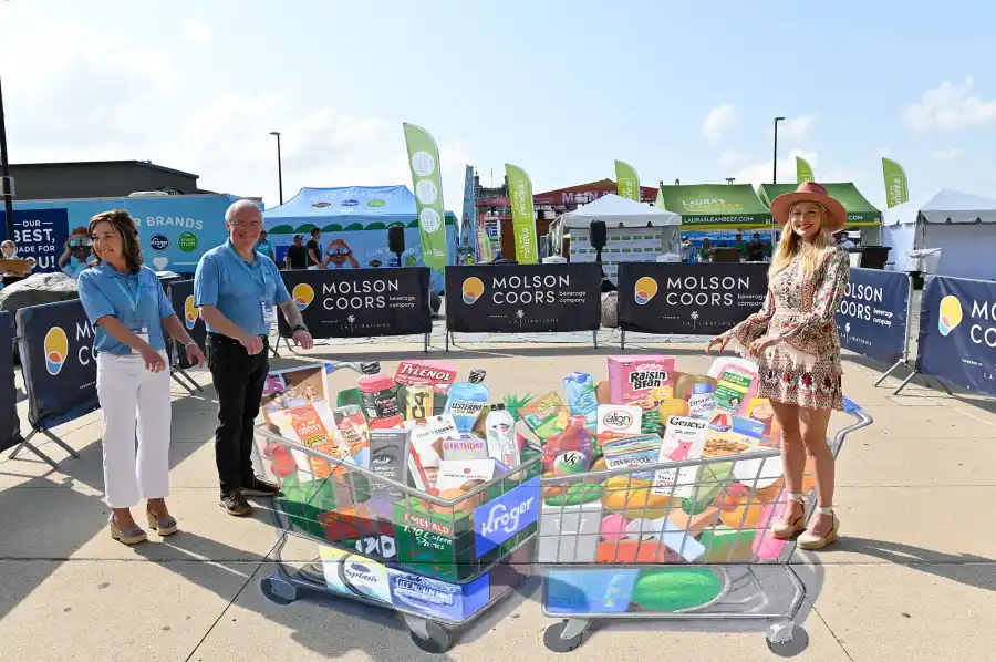 Kickoff Party Jewel Helps Launch Kroger 4th Annual Wellness Experience Molson Coors