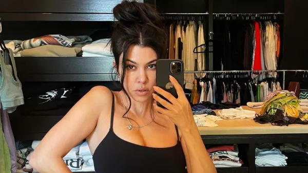 Kourtney Kardashian Claps Back at Commenter Who Speculates She's Pregnant Promo