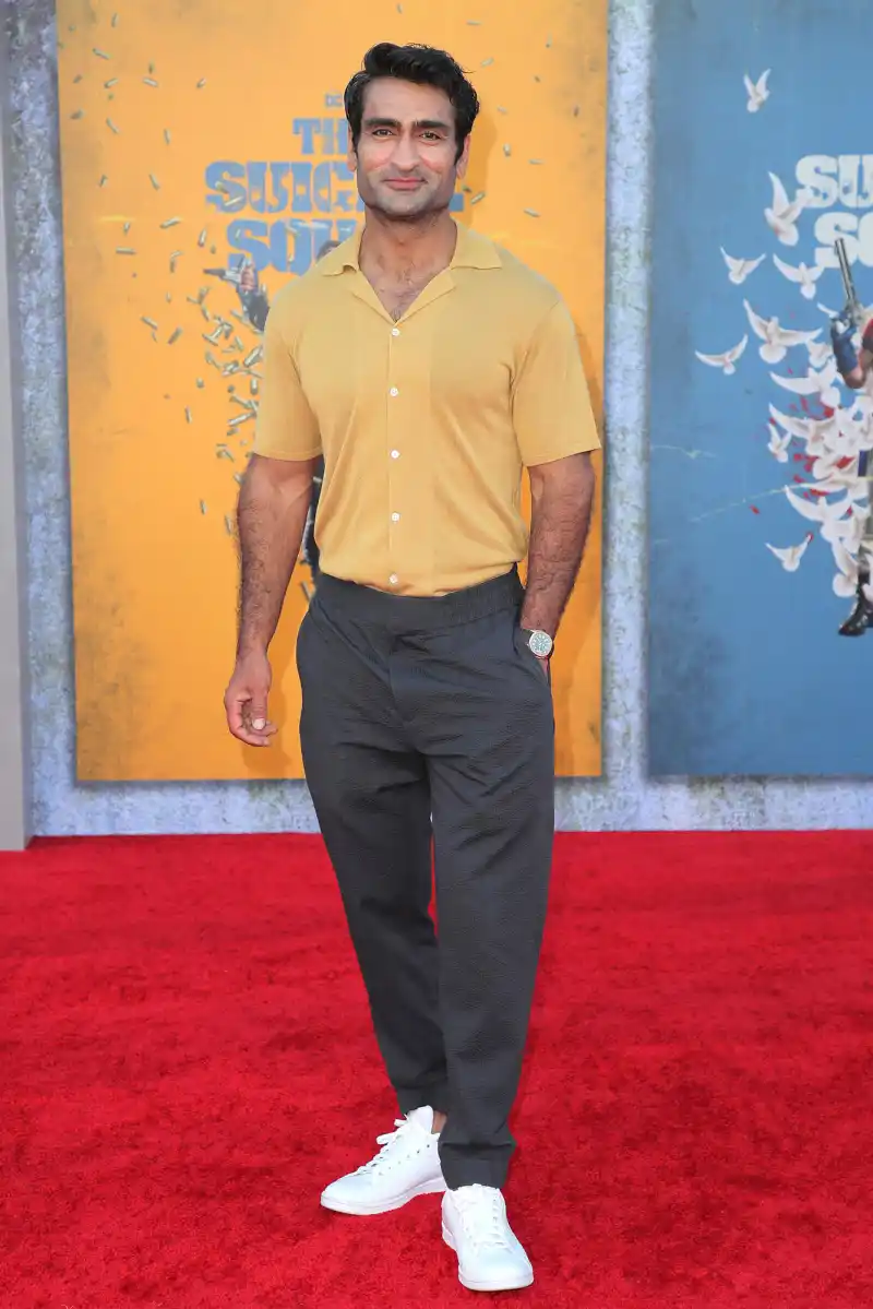 Kumail Nanjiani Suicide Squad 2021 Premiere Red Carpet Fashion