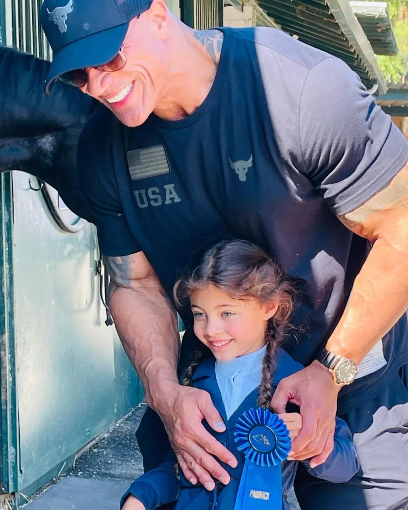 ‘Little Champion'! Dwayne Johnson’s Daughter Jasmine Wins Riding Competition