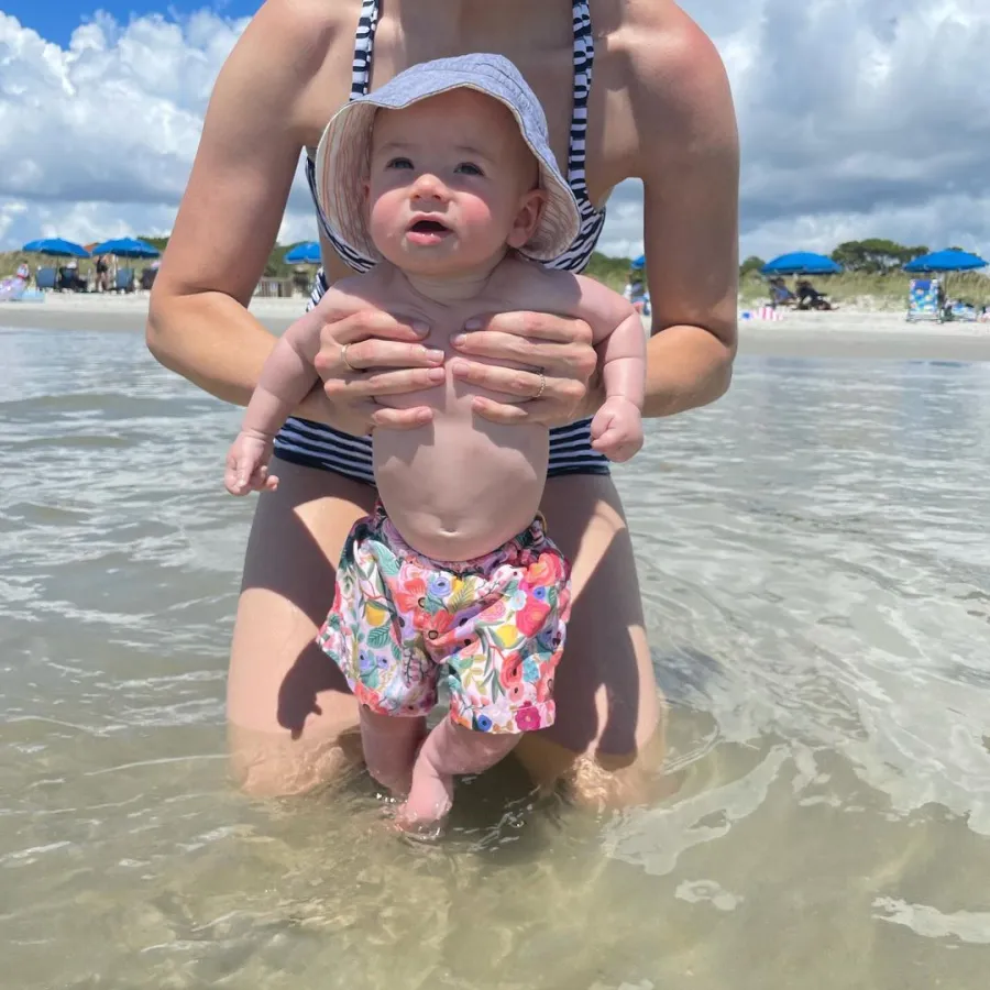 Mandy Moore’s Son Gus Has His ‘1st Dip in the Atlantic’ Ocean